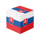 Slowaakse vlag kubus (Achter hoekig)