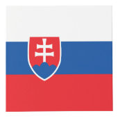 Slowaakse vlag kubus (Voorkant)