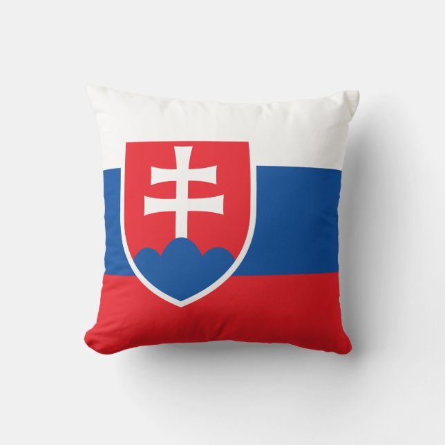 Slowaakse vlag kussen (Voorkant)