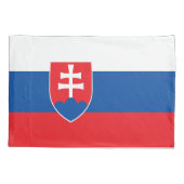 Slowaakse vlag kussensloop (Achterkant)