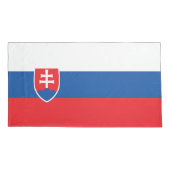 Slowaakse vlag kussensloop (Achterkant)