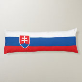 Slowaakse vlag lichaamskussen (Achterkant)