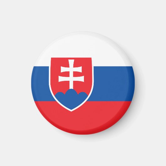 Slowaakse vlag magneet (Voorkant)