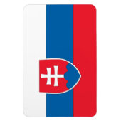 Slowaakse vlag magneet (Verticaal)