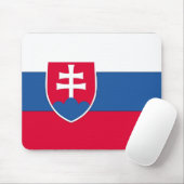 Slowaakse vlag muismat (Met muis)