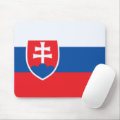 Slowaakse vlag muismat (Met muis)