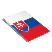 Slowaakse vlag notitieboek (Rechterzijde)