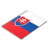 Slowaakse vlag notitieboek (Linkerzijde)