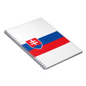 Slowaakse vlag notitieboek (Rechterzijde)