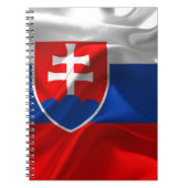 Slowaakse vlag notitieboek (Voorkant)