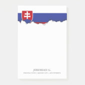 Slowaakse vlag post-it® notes (Voorkant)