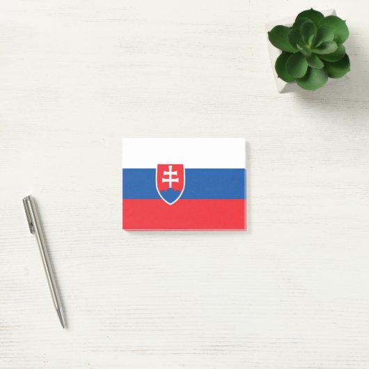 Slowaakse vlag post-it® notes (Kantoor)