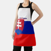 Slowaakse vlag schort (Insitu)