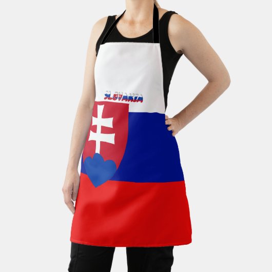 Slowaakse vlag schort (Insitu)