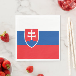 Slowaakse vlag servet