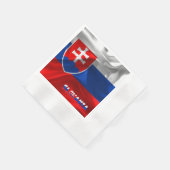 Slowaakse vlag servet (Hoek)