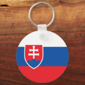 Slowaakse vlag sleutelhanger (Voorkant)
