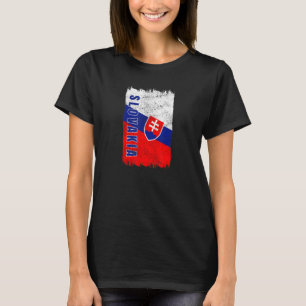 Slowaakse vlag Slovensko Bratislava T-shirt