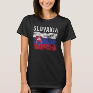 Slowaakse vlag - Slowaakse vlag T-shirt
