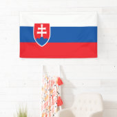 Slowaakse vlag spandoek (Insitu)