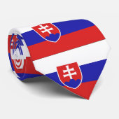 Slowaakse vlag stropdas (Opgerold)