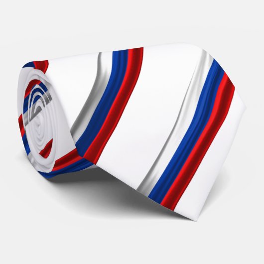 Slowaakse vlag stropdas (Opgerold)