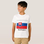 Slowaakse vlag t-shirt (Voorkant volledig)