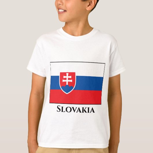 Slowaakse vlag t-shirt (Voorkant)