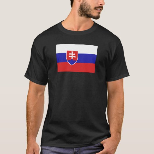 Slowaakse vlag t-shirt (Voorkant)