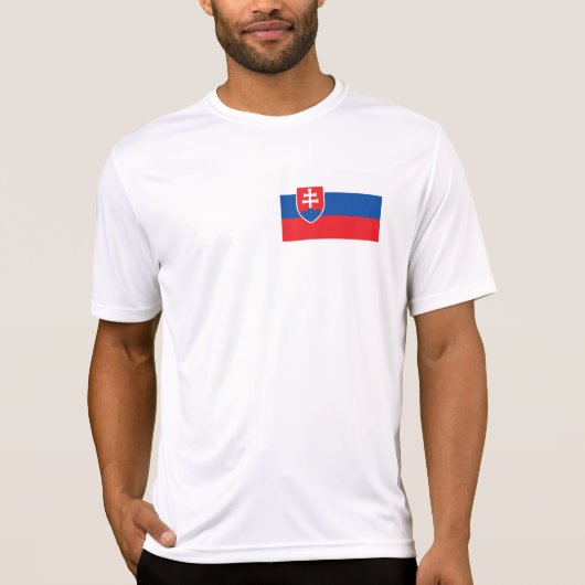 Slowaakse vlag t-shirt (Voorkant)