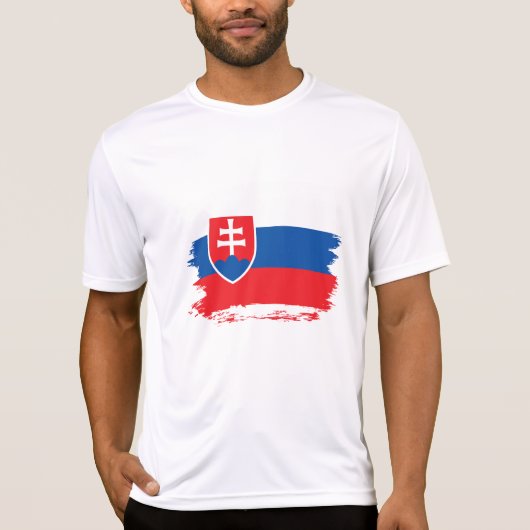 Slowaakse vlag t-shirt (Voorkant)