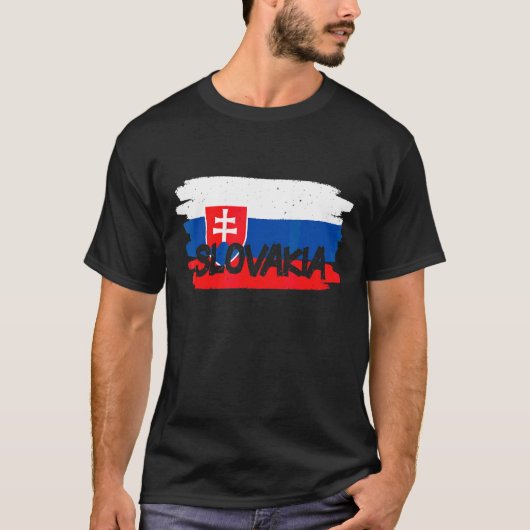 Slowaakse vlag t-shirt (Voorkant)