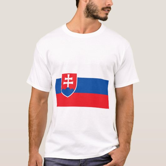 Slowaakse vlag t-shirt (Voorkant)