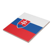 Slowaakse vlag tegeltje (Zijkant)