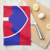 Slowaakse vlag theedoek (Quarter Fold)