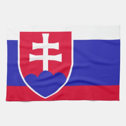 Slowaakse vlag theedoek (Horizontaal)
