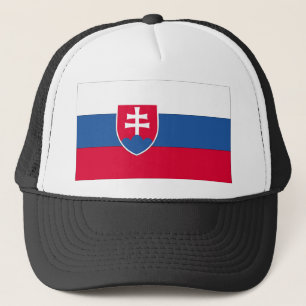 Slowaakse vlag trucker pet