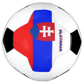 Slowaakse vlag voetbal (Gedraaid)