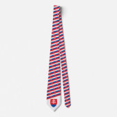 Slowaakse vlag & wapen, Vlag van Slowakije Stropdas (Voorkant)