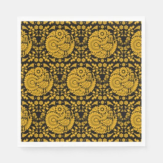 Slowaakse volkskunst servet (Voorkant)