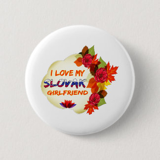 Slowaakse Vriendin design Ronde Button 5,7 Cm
