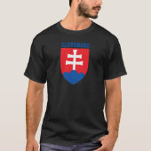 Slowaakse wapenmantel t-shirt (Voorkant)