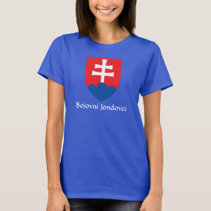 Slowaakse Wapenmunt Bojovní Jondovci T-Shirt