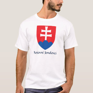 Slowaakse Wapenmunt Bojovní Jondovci T-Shirt