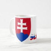 Slowaakse wapenstilstand koffiemok (Voorkant links)