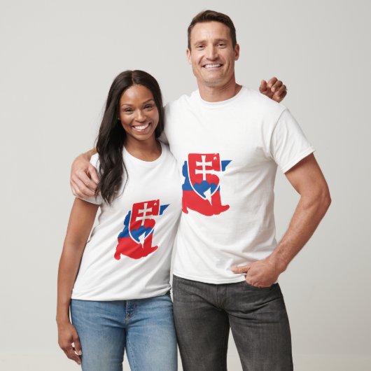 Slowaakse zegel t-shirt (Unisex)