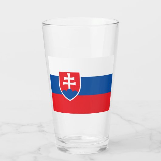 SLOWAKIJE BEER GLASS GLAS (Achterkant)