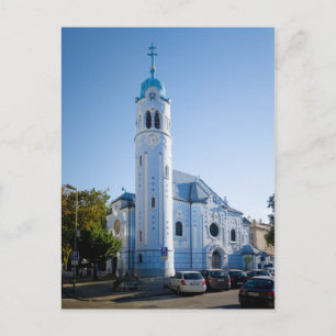 Slowakije - Bratislava - Blauwe kerk Briefkaart