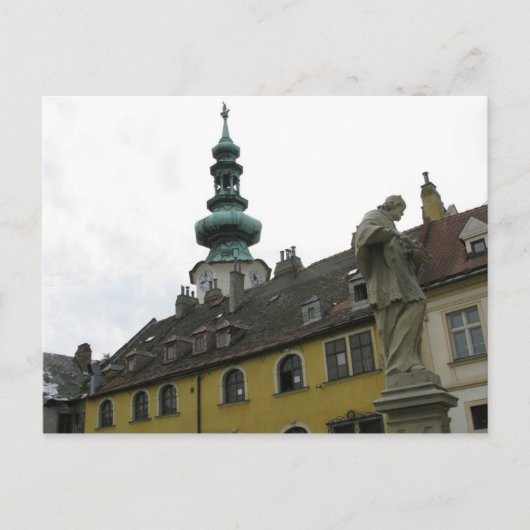 Slowakije - Bratislava - Klokken Briefkaart (Voorkant)