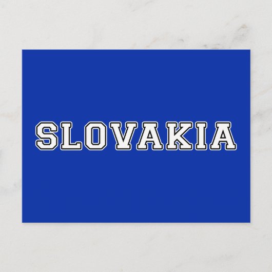 Slowakije Briefkaart (Voorkant)